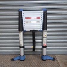 Telescopic Ladder Soft Close EN131-6 Loft Extendable Step Folding Stabiliser