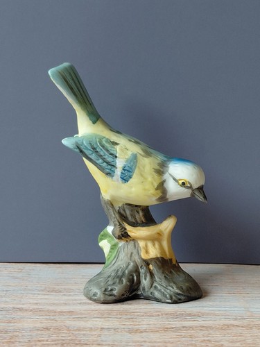Vintage blue tit - tit, bird