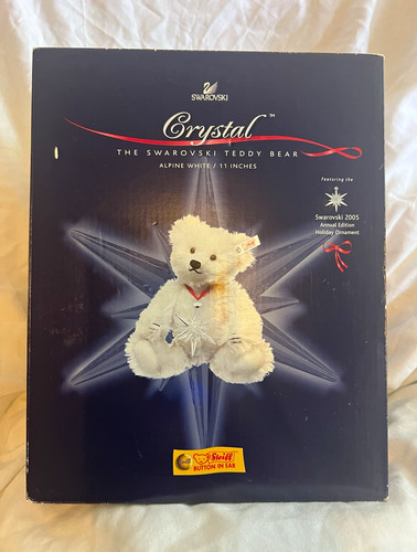Steiff swarovski crystal teddy - steiff,