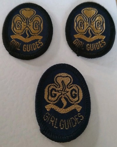 Vintage girl guide - hat, badges
