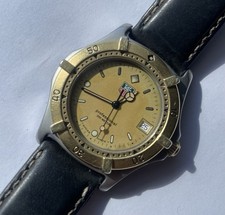 Genuine TAG Heuer 2000 Full Size Men’s Quartz Watch Working 964.006F New Battery