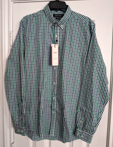 Zara mens shirt pattern green - ,