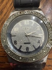 Techno Pave Iced Silver Plate