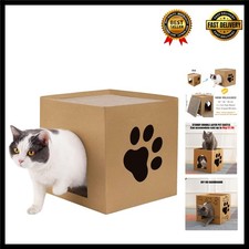 Versatile Cardboard Cat House