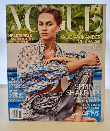 Vogue magazine march 2018 lena - magazine,