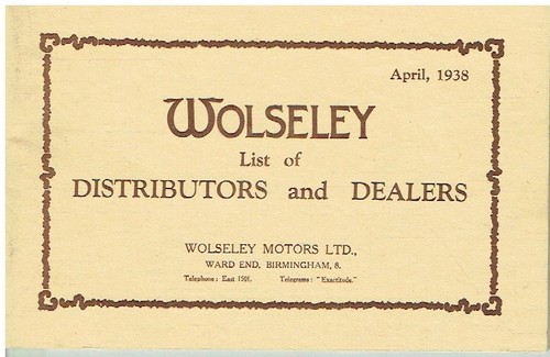 Wolseley 56 14 60 - 21, 14/60