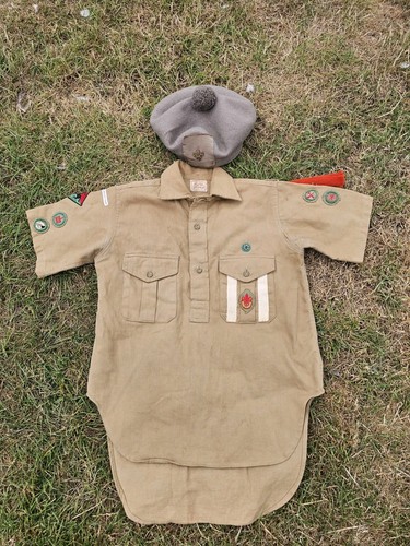Vintage boy scout shirt - boy,