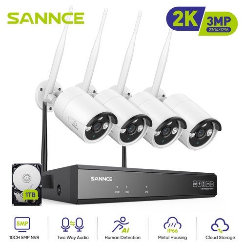 3mp sannce wireless two way - wireless,