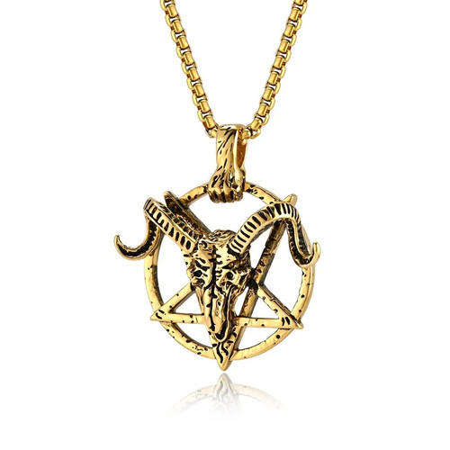 Gold titanium goat - gold, &