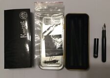 LILIPUT FOUNTAIN PEN (M NIB)  &  BALLPOINT PEN (BLACK) & NIBS/CONVERTER/POUCH