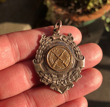 Vintage West Riding ACF Army Cadet Force medallion 1961 silver ?