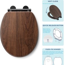 Walnut Effect Soft Close