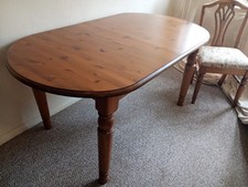 Ducal pine dining - with, 6