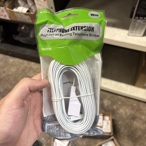 10m telephone extension cable - telephone,