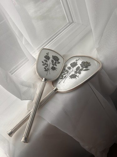 Vintage vanity set hand - vintage,