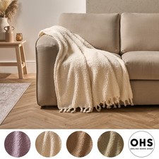 OHS Sherpa Fleece Throw Over