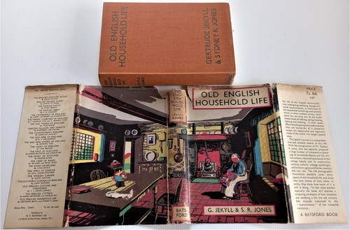 Old english household life - household,