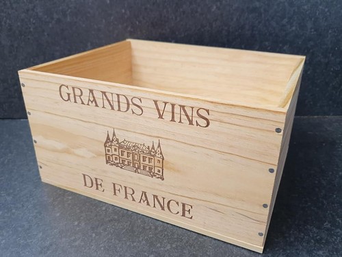 Wooden wine box - box,