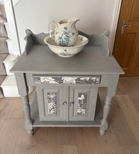 Victorian Upcycled Washstand 