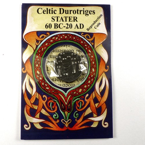 Celtic durotriges stater 60bc - celtic,