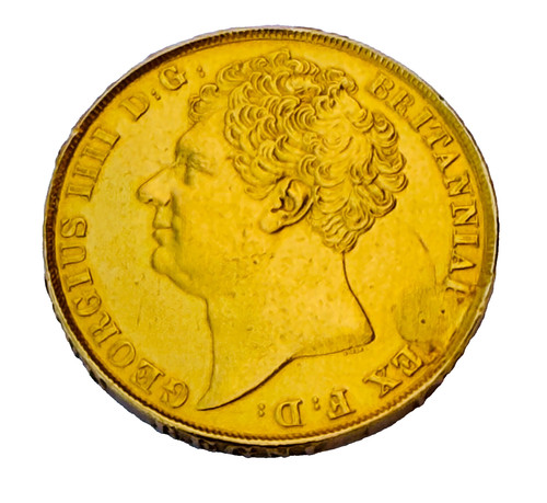 King george 1823 gold - king,