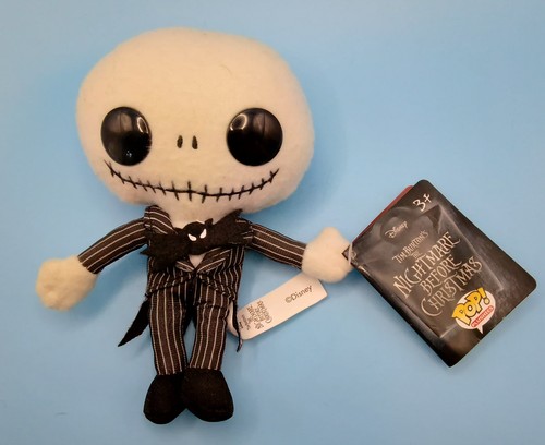 Jack skellington plush tags - skellington, w/tags