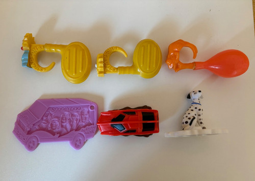Cereal toys scooby - toys,