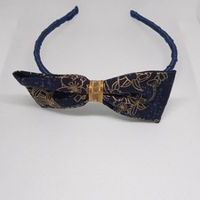 Vibrant Japanese Gilding headband bow
