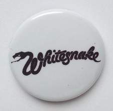 WHITESNAKE BUTTON BADGE David