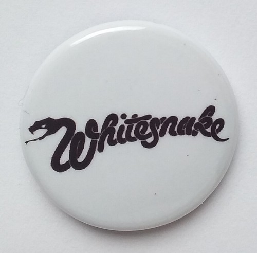 Whitesnake button badge - whitesnake,