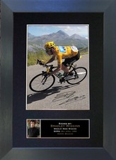 BRADLEY WIGGINS Signed Mounted