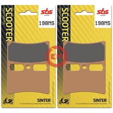 Kit 4 Brake Pads Anterior SBS 198MS Sinter Yamaha FZS 600 Fazer 2000-01