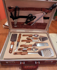 Berman & Benz Solingen Steak set with serving utensils in lockable box