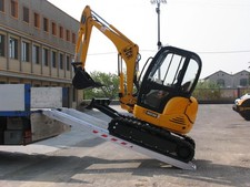 Heavy Duty Loading Ramps PAIR 3.5m 5T Digger Ramps Trailer Ramps  Aluminium