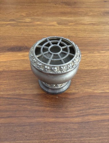 Vintage silver plated rose - plated,