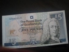 jack nicklaus golf £5 five pound note golf ball rare new minted golden bear