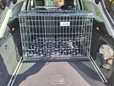 CAR DOG CRATE,  Sloping Dog Travel Crate - 34" ideal for hatchbacks/estates