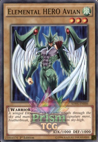 1st elemental hero - 1st, ed
