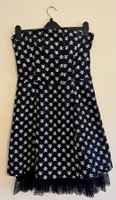 RARE Tripp NYC strapless Skull