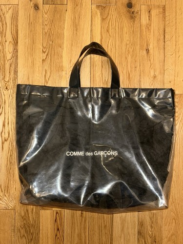 Comme des garçons pvc - garçons, tote