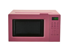 George Home GHMON1171RG4W Freestanding Digital Microwave Oven 17L 700W Deep Pink