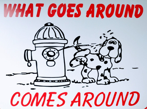 What goes around comes - what,