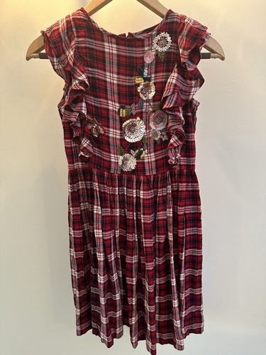 Next tartan embellished dress - next,