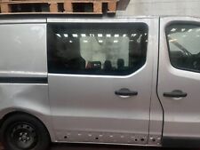 VIVARO TRAFIC O/S DRIVERS SIDE LOADING DOOR 2014 2020 SILVER MINIBUS WITH WINDOW