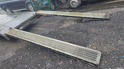 Loading ramps foot steel - 10,