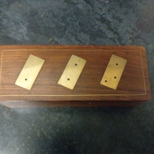 Vintage wooden dominoes set - vintage,