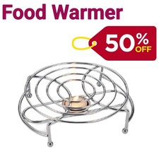 Single Chrome Food Warmer