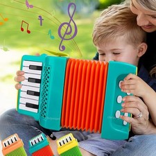 Accordion 10 Key 8 Bass Instrument Education Toy Music Toy Children Gifts