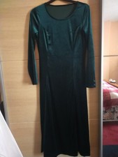 Women's Velvet Green Dress