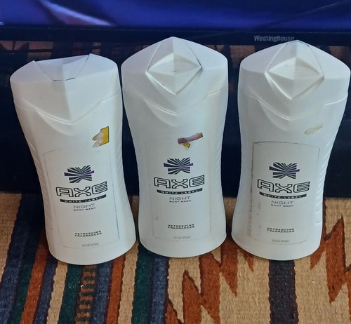 Lot axe night body wash - 3x,
